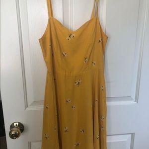 Old navy dress yellow